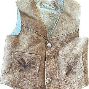 DYLAN JEANS WESTERN COWGIRL/COWBOY LEATHER CHILD’S VEST